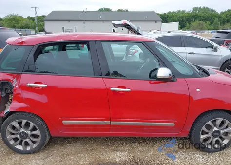 2014 Fiat 500L Lounge from USA, damaged, VIN ZFBCFACH5EZ009320